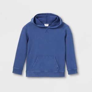 Kid's Hooded Pullover Sweatshirt - Cat & Jack Blue Medium